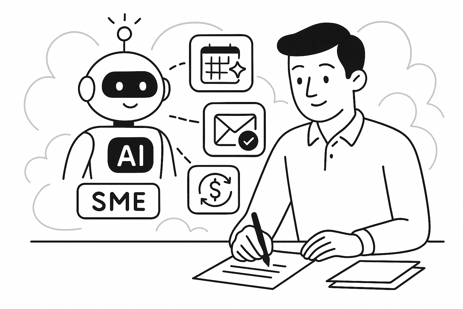 What you should automate with AI as an SME